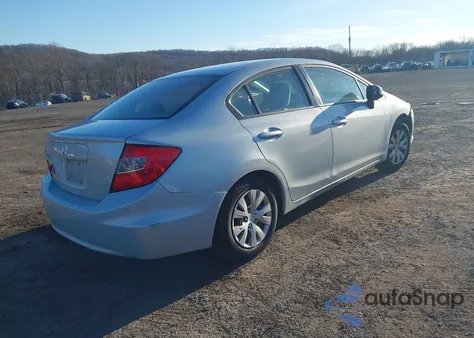 2012 Honda Civic Lx z USA, uszkodzony, nr VIN 19XFB2F54CE359107